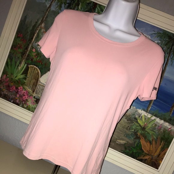 Moschino Tops - Vintage 90’s Moschino short sleeve pink shirt women’s size small